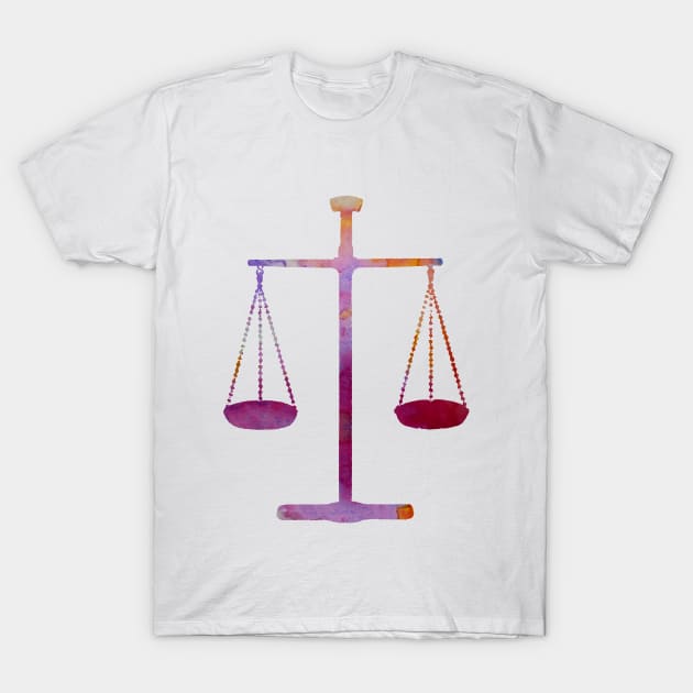 Scales of justice T-Shirt by BittenByErmines